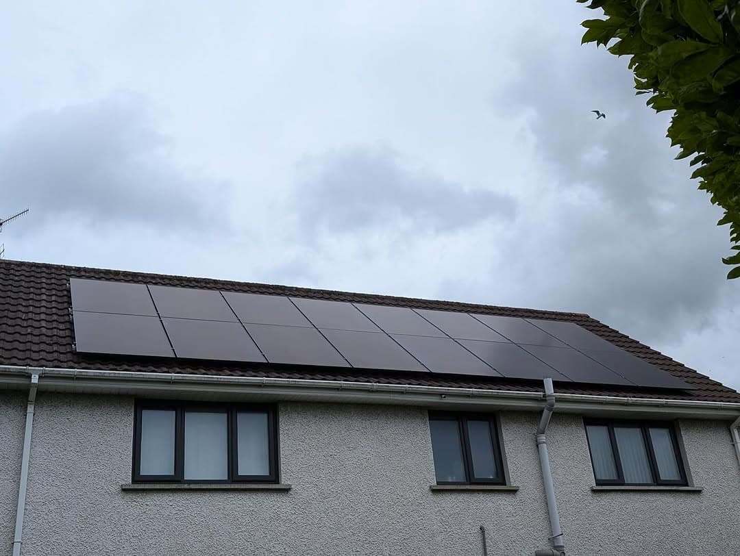 Apollo Solar installation - solar PV, heat pumps, and sustainable energy solutions across Ireland