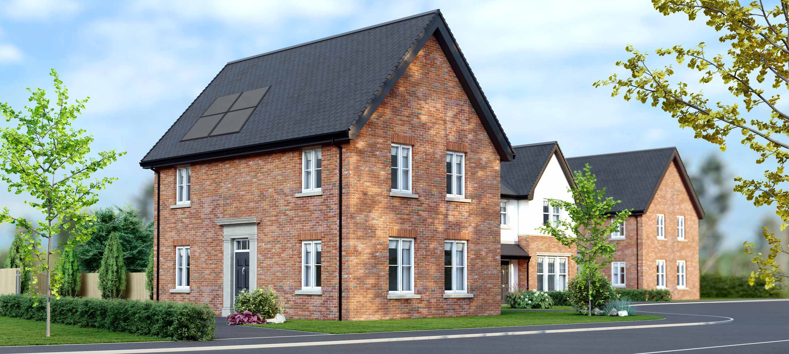 Wallace Gardens, Lisburn - solar PV rollout - Apollo Solar renewable installation